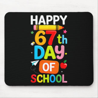Happy 67th Day Of School Teacher Kids Six Seven 6 Muismat