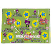 Happy 6th Birthday Gift Bag #6 Groot Cadeauzakje (Voorkant)