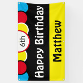 Happy 6th Birthday Matthew Spandoek (Verticaal)