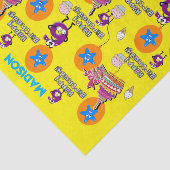 Happy 6th Birthday Tissue Paper #6 Tissuepapier (Detail)