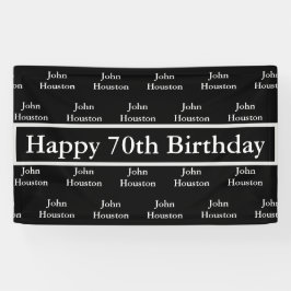 Happy 70th Birthday Custom Spandoek