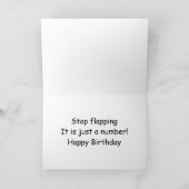 Happy 88th Birthday Goose flapping Kaart (Binnen)