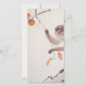 Happy 88th Birthday japanese schilderij apenaap VF (Achterkant)