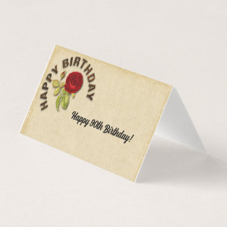 Happy 90th Birthday Card Kaart
