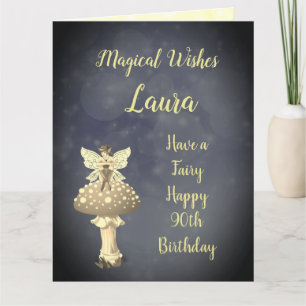 Happy 90th Birthday Greeting Kaart