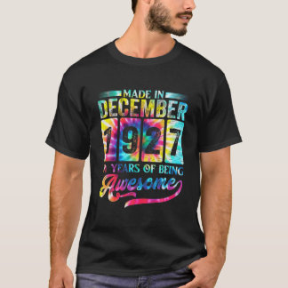 Happy 94e verjaardag, gemaakt in december 1927 t-shirt