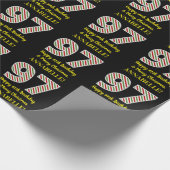 Happy 97th Birthday & Merry Kerstmis, aangepaste n Cadeaupapier (Hoek)