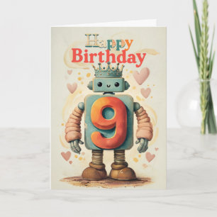 Happy 9th Birthday Kaart