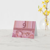 Happy 9th Jubileum roos Kaart (Gele Bloem)