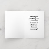 Happy Administrative Professional-dag Folie Wenskaart (Binnenlaag)