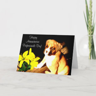 Happy Administrative Professionals Day Boxer Kaart