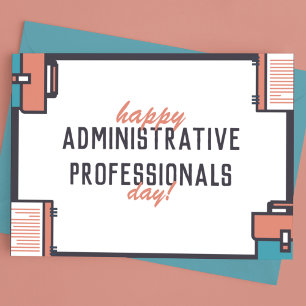 Happy Administrative Professionals Day Briefkaart