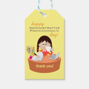Happy Administrative Professional's Day Cadeau Lab Cadeaulabel
