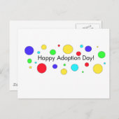 Happy Adoption Day Briefkaart (Voorkant / Achterkant)