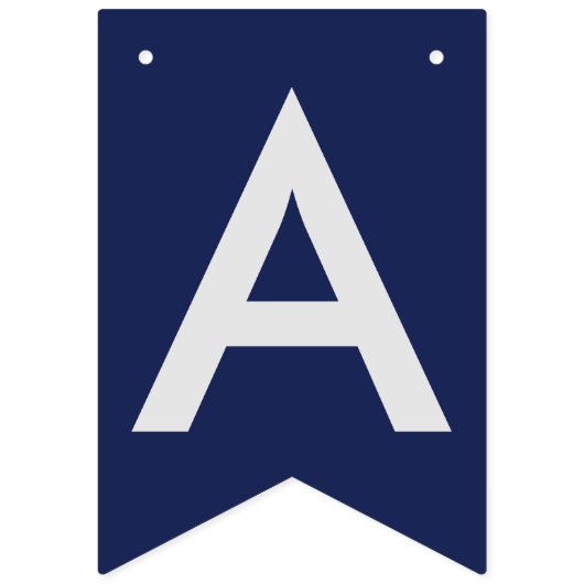 Happy Afstuderen Basketball Blue Bunting Banner (Tweede vlag)