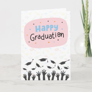 Happy Afstuderen Kaart