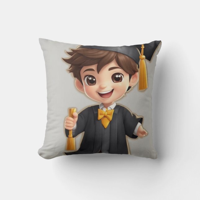 Happy Afstuderen Kussen (Voorkant)