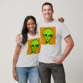 Happy Alien/ET T-shirt (Unisex)