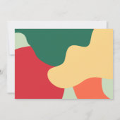 Happy Alles Cute-script Feestdagenkaart (Achterkant)