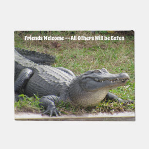 Happy Alligator - Persoonlijke deurmat