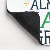 Happy Almost Mardi Gras Funny Carnival Muismat (Hoek)