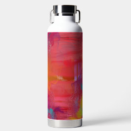 Happy and Bright Colorful Mixed Media Waterfles