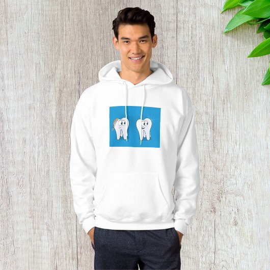 Happy and Sad Teeth Hoodie