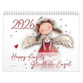 Happy Angels – Glückliche Engel 2026 Kalender
