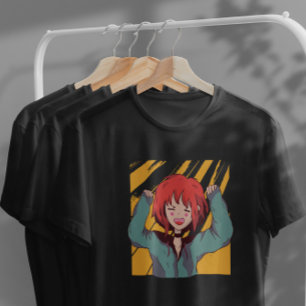 Happy Anime Girl T-shirt