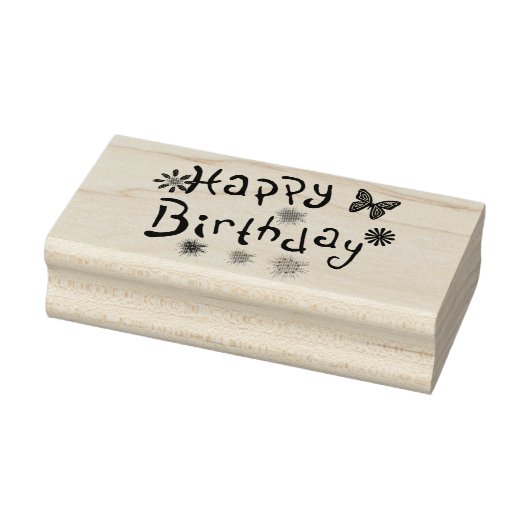 Happy Anniversaire tampon (Tampon)