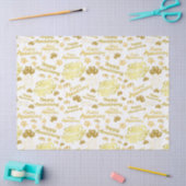 Happy Anniversary  Elegant Gold Text Tissuepapier (Craft)