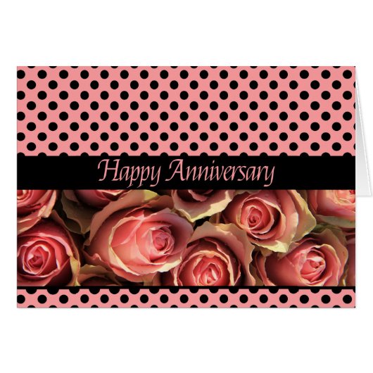 Happy Anniversary roses (Devant horizontal)