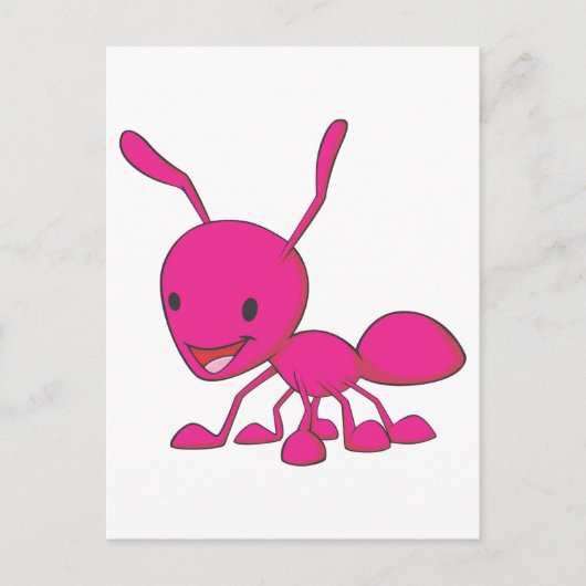 Happy Ant Briefkaart (Voorkant)
