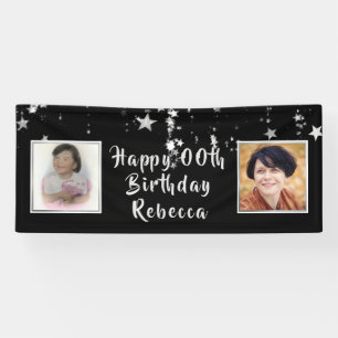 Happy ANY Birthday   Sterren   Fotoverbod voor dan Spandoek