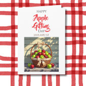 Happy Apple Gifting Day | January 1st Kaart