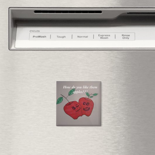 Happy Apples Magnet Magneet (Insitu (Vaatwasser))