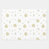 Happy Apples Patroon - Inpakpapier Set Vel (Voorkant)