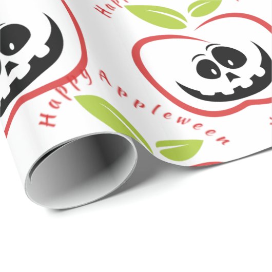 Happy Appleween Jack O'lantern Thunder_Cove Cadeaupapier (Rol Hoek)