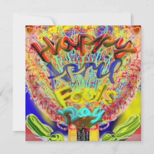 Happy April Fools Day 2014 Uitnodiging (Voorkant)