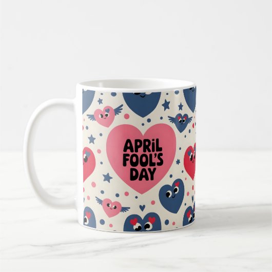Happy April Fool's Day Gift idee Koffiemok (Links)