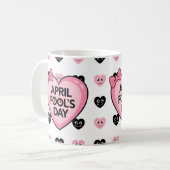 Happy April Fool's Day Gift idee Koffiemok (Voorkant links)
