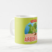 Happy Arbor Day Koffiemok (Voorkant links)