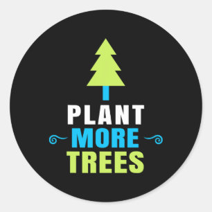 Happy Arbor Day Shirt Outfit voor Earth Day Plant Ronde Sticker