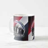 Happy Armed Forces Day Gift Idee Koffiemok (Voorkant links)