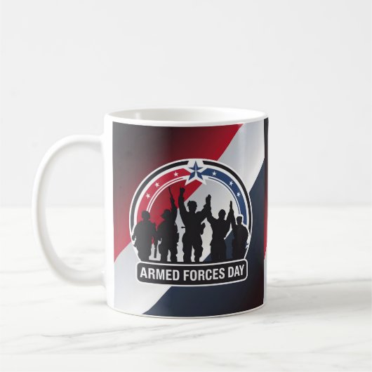 Happy Armed Forces Day Gift Idee Koffiemok (Links)