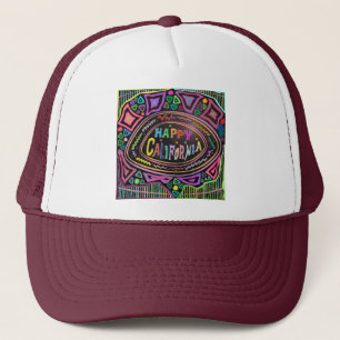 Happy Art : Casquette "Happy California"