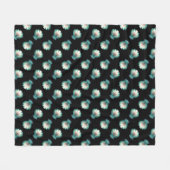 Happy as a Clam Fleece Deken (Voorkant (Horizontaal))