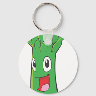 Happy Asparagus Vegetable Sleutelhanger