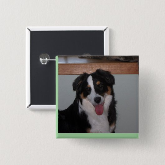 Happy Aussie Button (Voorkant /achterkant)