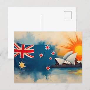 Happy Australia Day Briefkaart